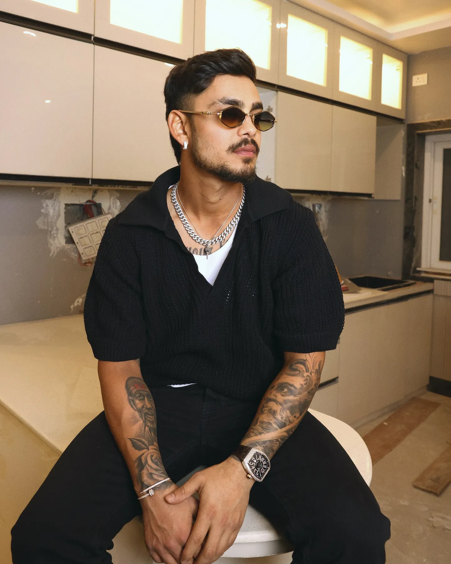 Instagram Ishan Kishan Hairstyle
