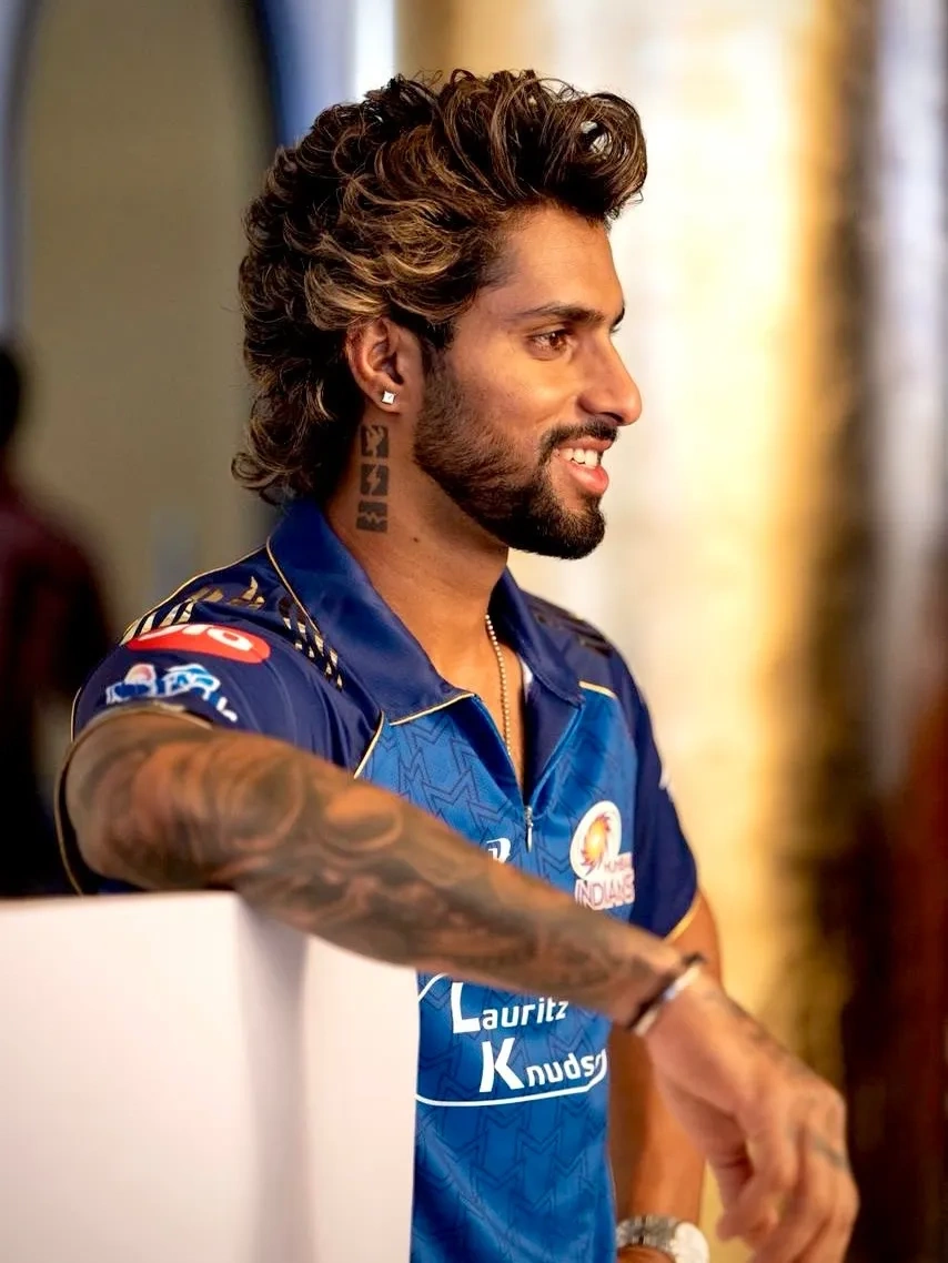 Tilak Varma hairstyle