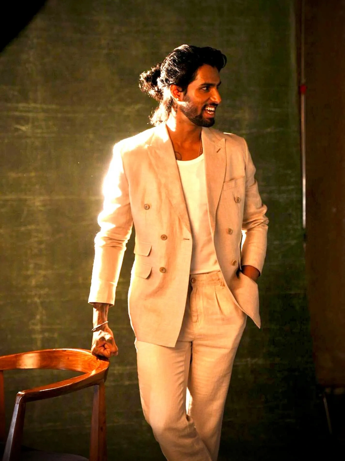 Tilak Varma hairstyle