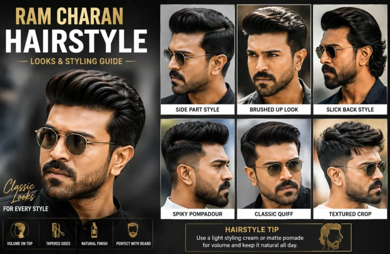 Ram Charan Hairstyle: 10 Iconic Looks That Redefined Telugu Cinema Style Ram Charan hairstyle