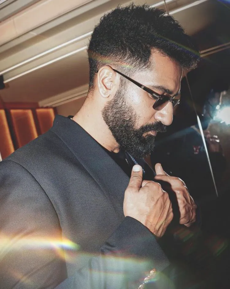 Vicky Kaushal hairstyle