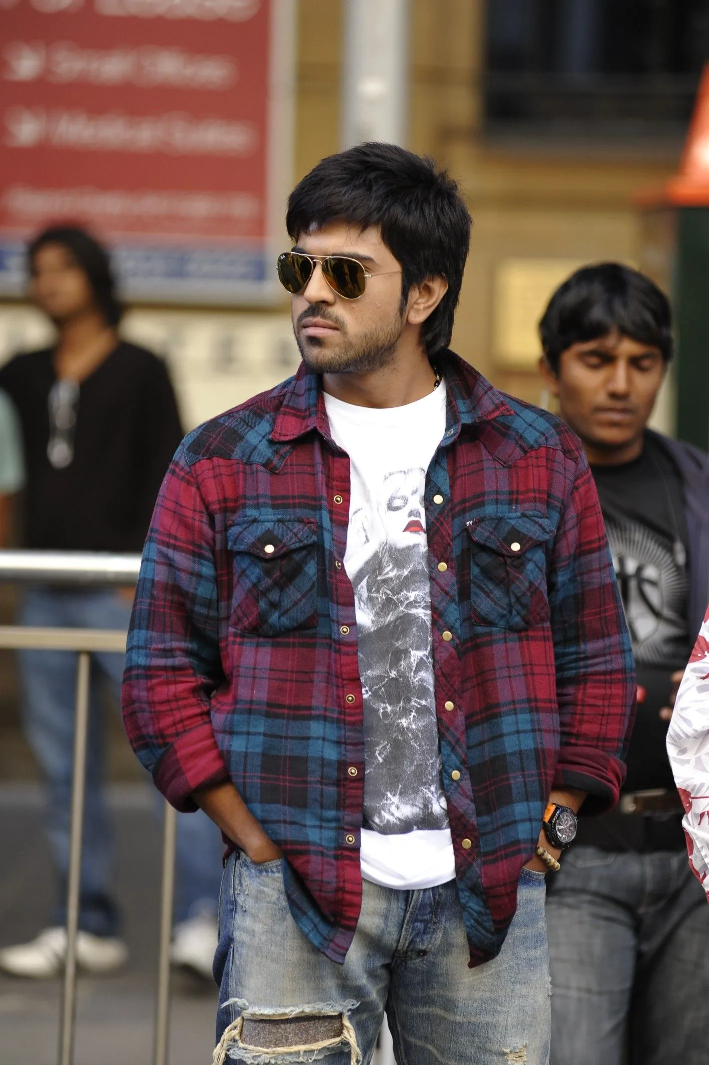 Ram Charan hairstyle