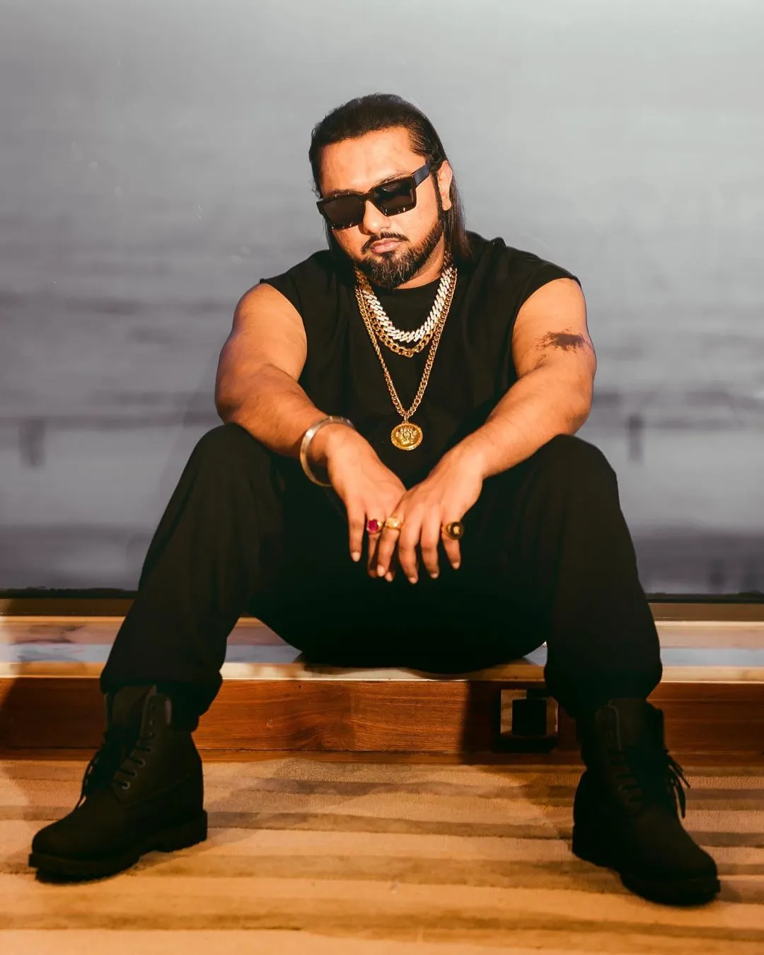 Honey Singh hairstyle