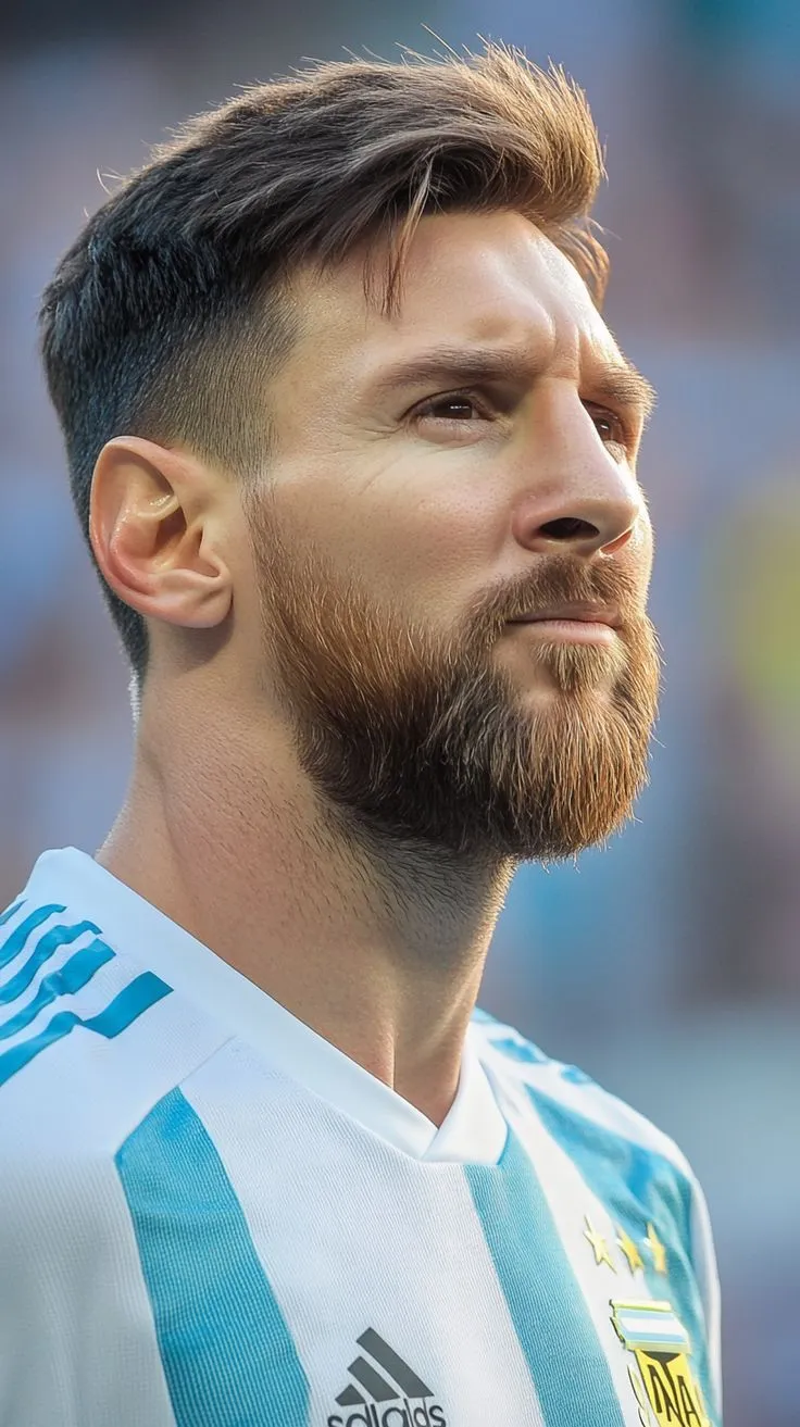 Messi hairstyle