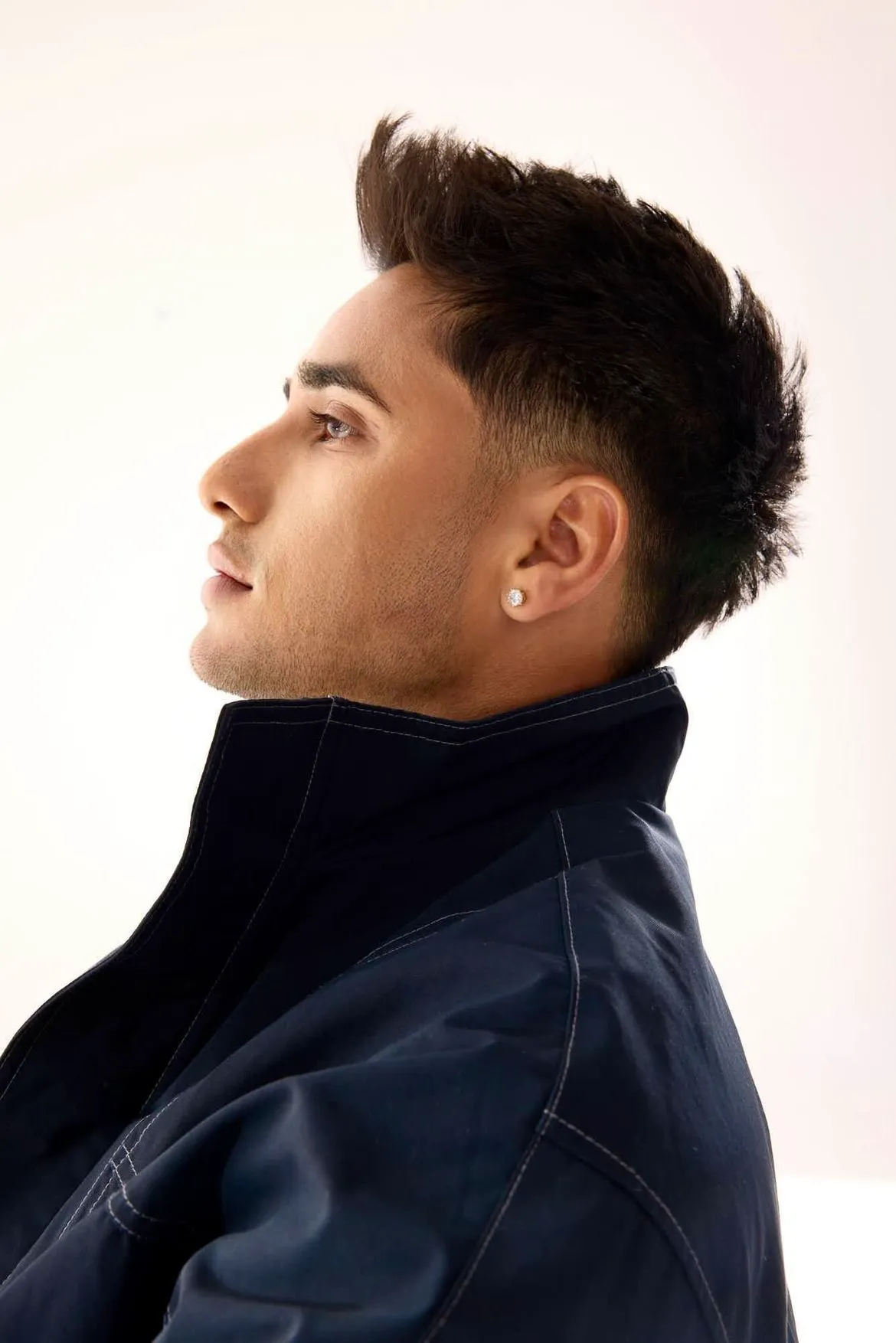 Abhishek Sharma hairstyle