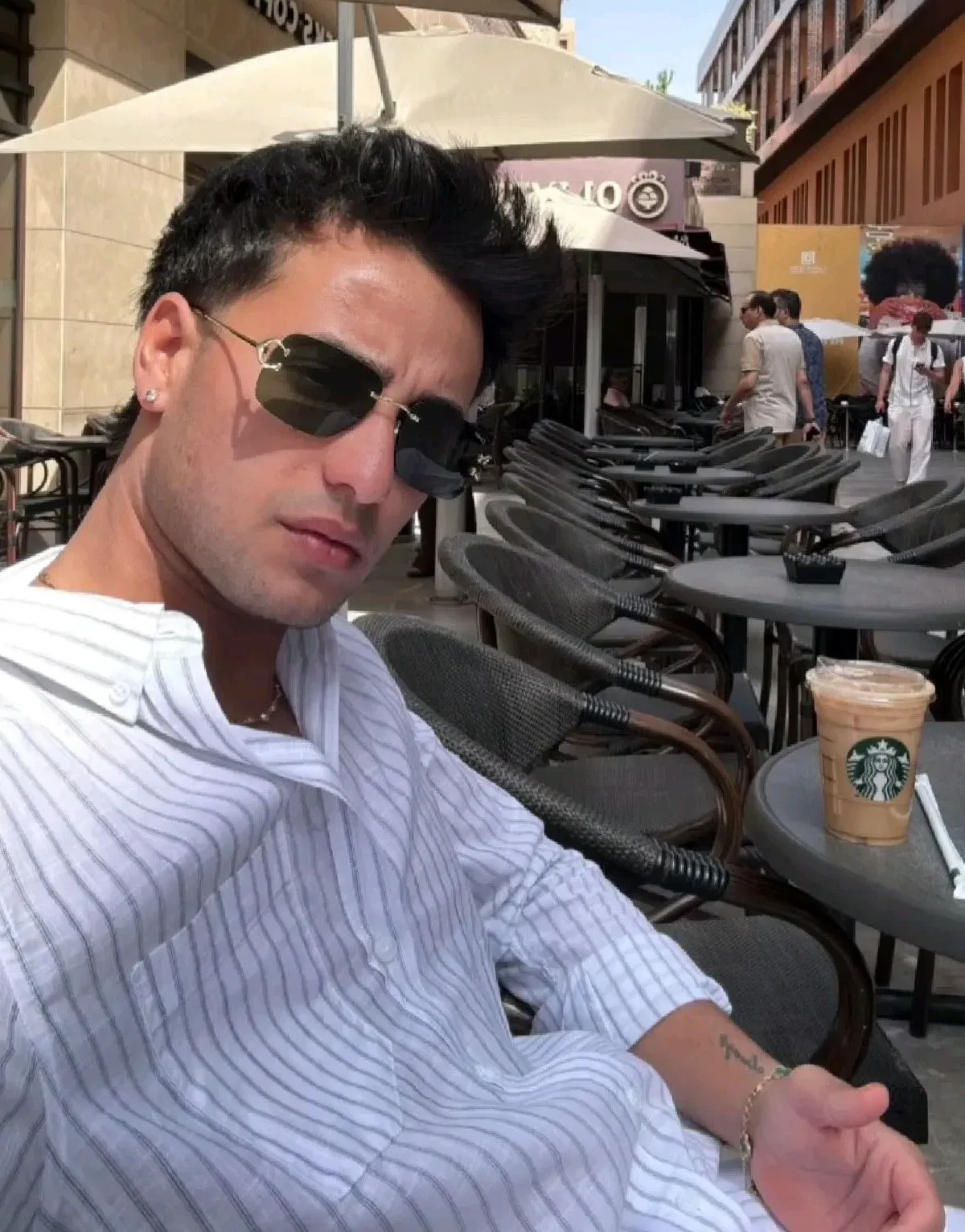 Abhishek Sharma hairstyle