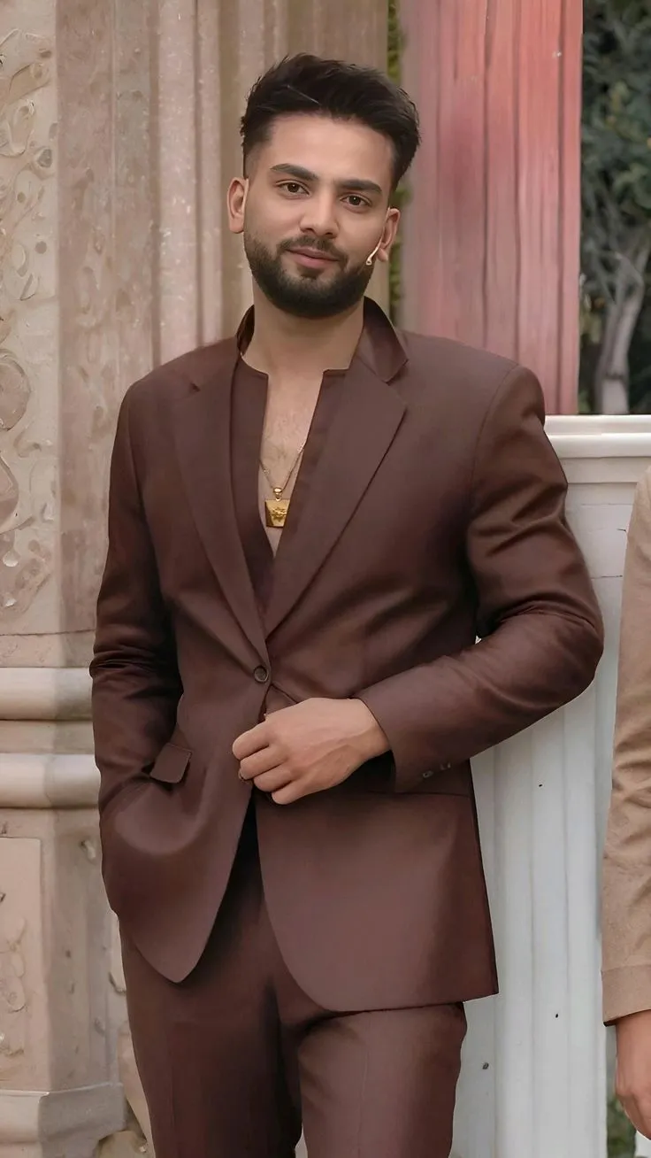 Elvish Yadav hairstyle