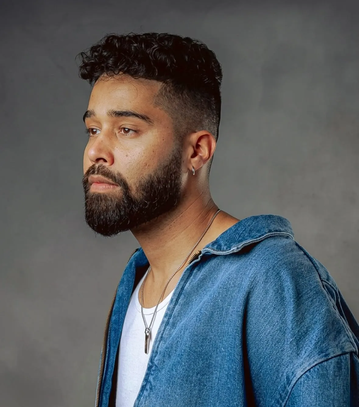 AP dhillon hairstyle