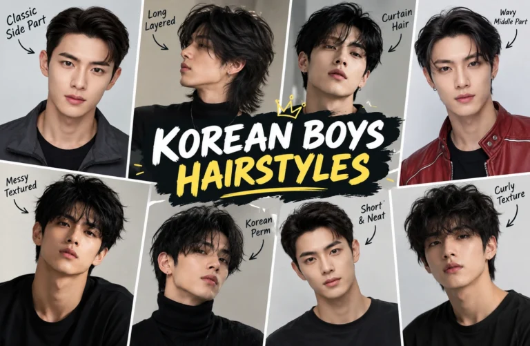 Korean boys hairstyles
