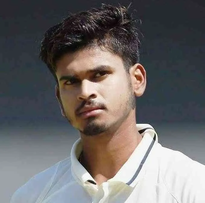 Shreyas Iyer hairstyle