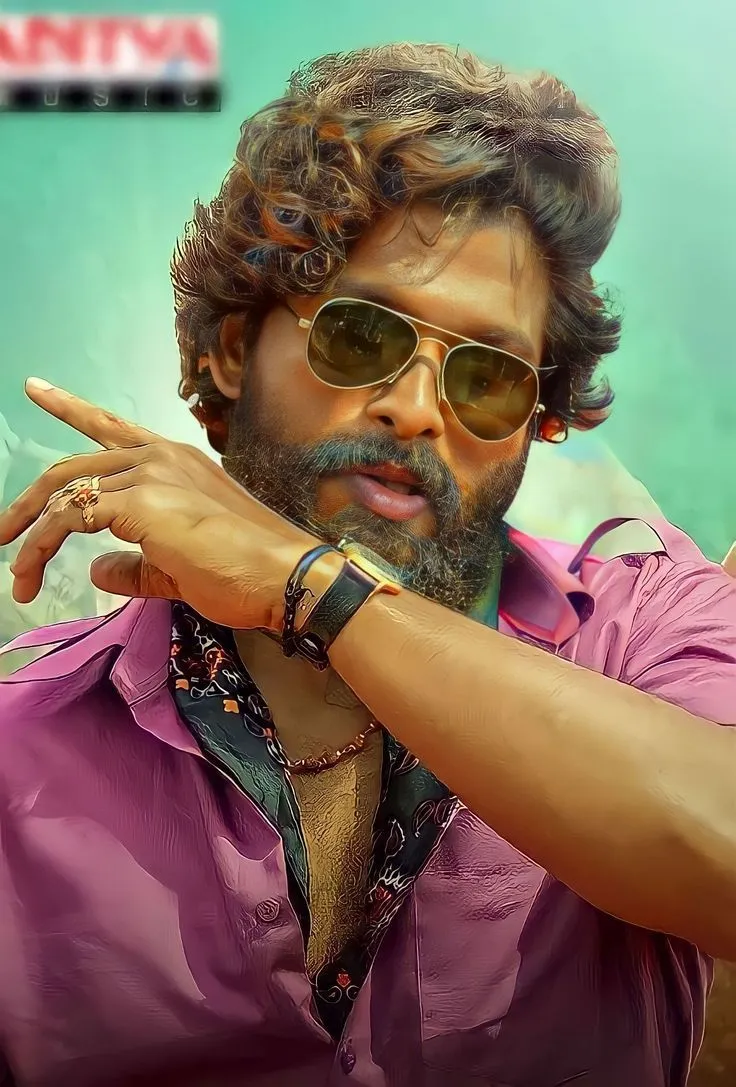 Allu Arjun hairstyle