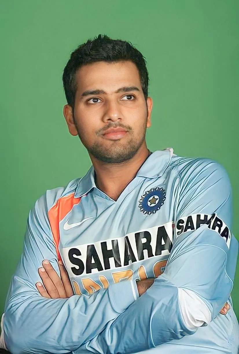 Rohit Sharma Hairstyle
