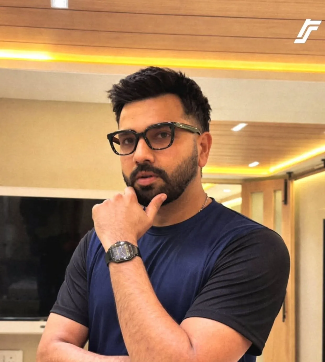 Rohit Sharma Hairstyle