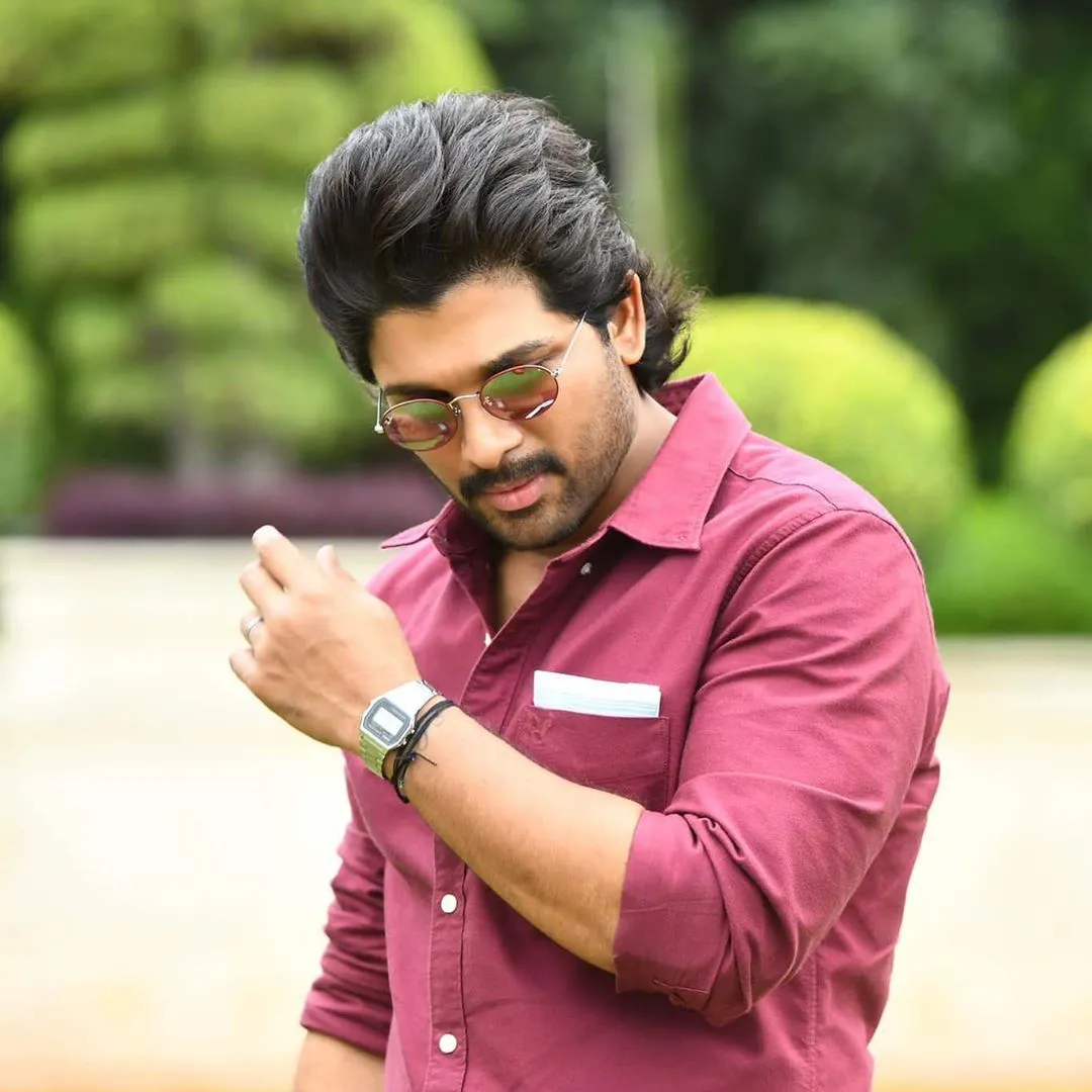 Allu Arjun hairstyle