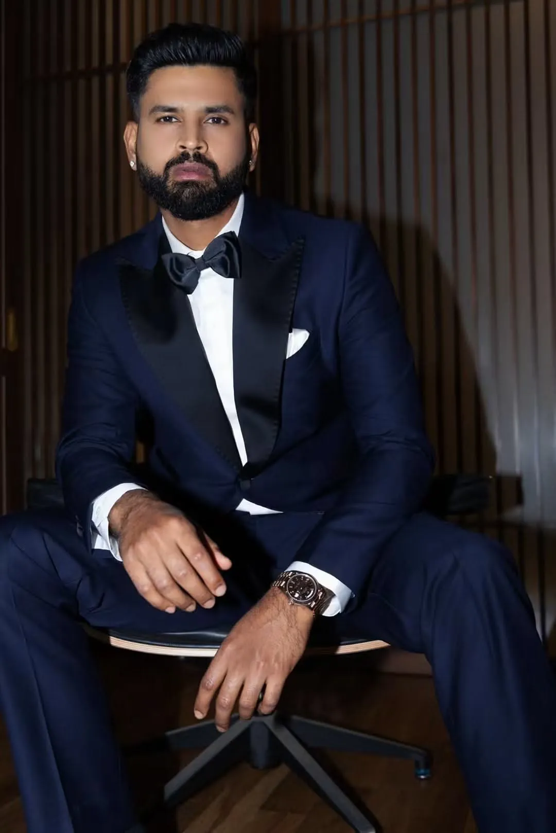 Shreyas Iyer hairstyle