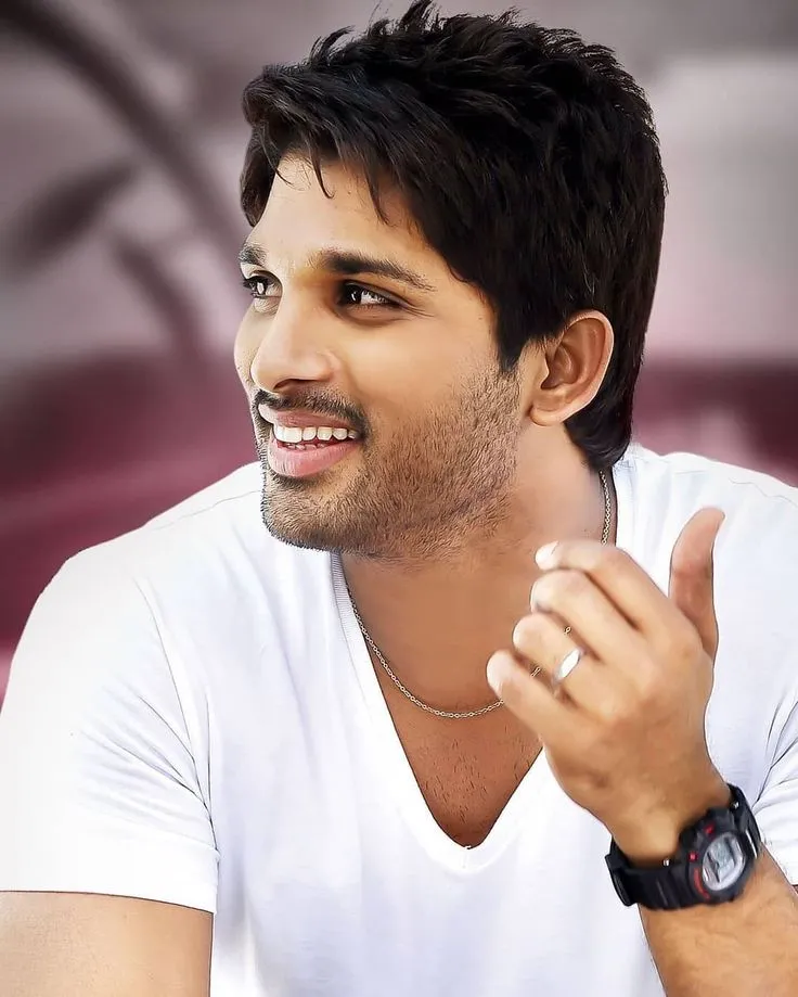 Allu Arjun hairstyle