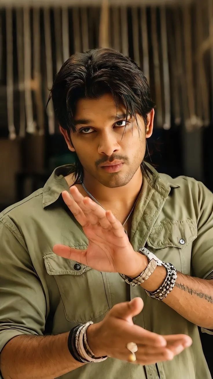 Allu Arjun hairstyle