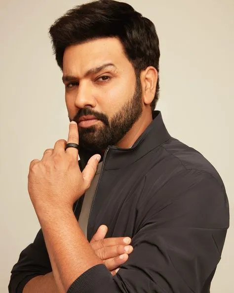 Rohit Sharma Hairstyle